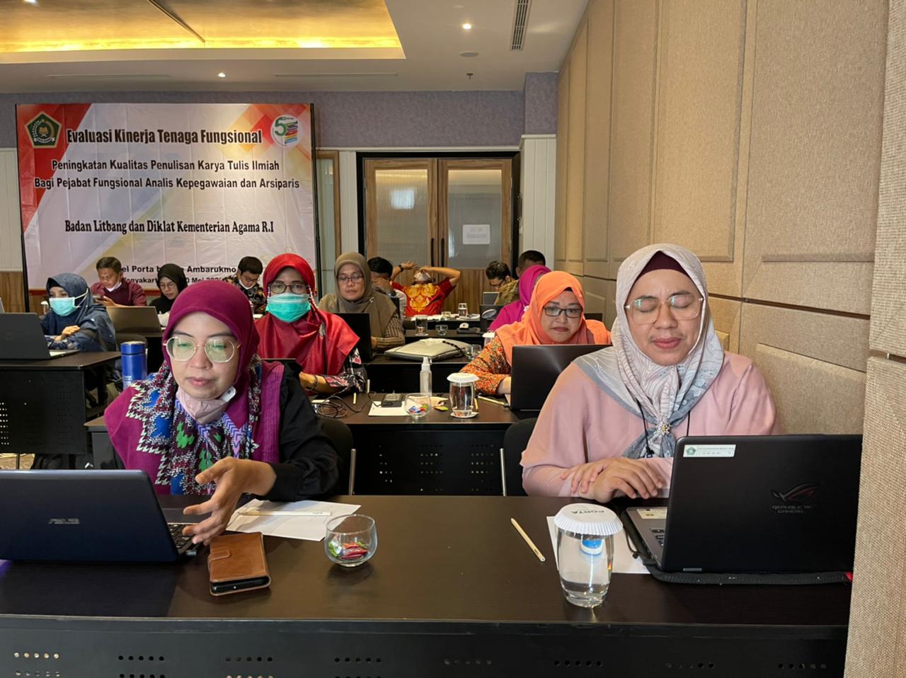 Arsiparis BDK Palembang Ikuti Evaluasi Kinerja Tenaga Fungsional di Yogyakarta